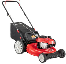 Load image into Gallery viewer, Troy-Bilt 21 in. 140cc 550ex Series Briggs &amp; Stratton Engine 2-in-1 Gas Walk Behind Push Lawn Mower with High Rear Wheels
