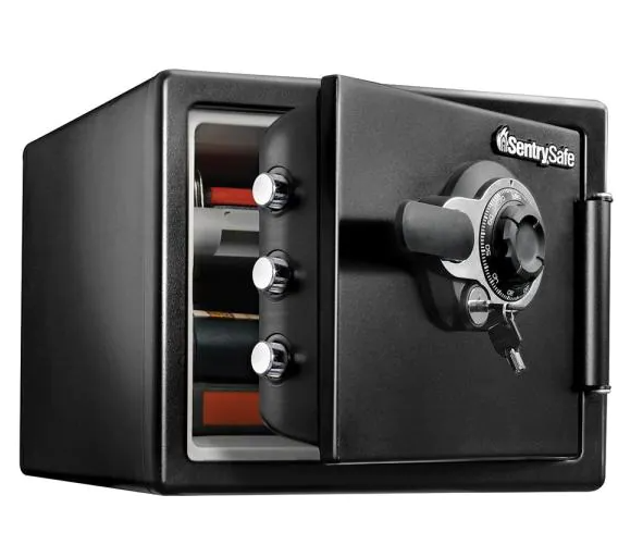 SentrySafe SFW082DTB 0.8 cu ft Fireproof Safe and Waterproof Safe with Dial Combination