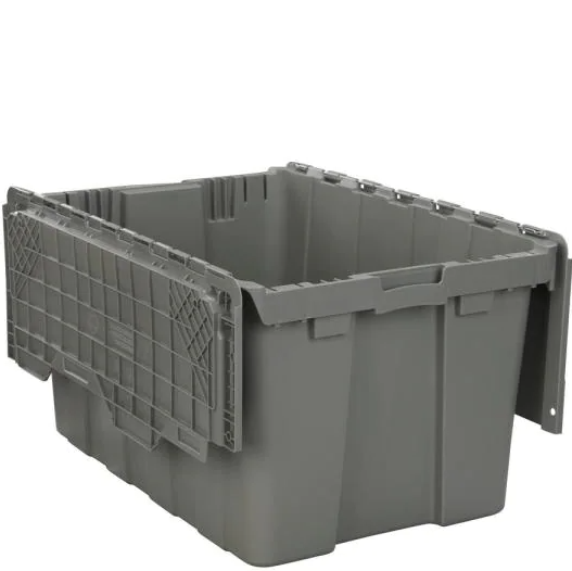 HDX 26-Gal. Commercial Flip Top Tote in Gray