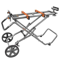 Load image into Gallery viewer, RIDGID Universal Mobile Miter Saw Stand with Mounting Braces
