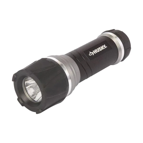 Husky 200 Lumens LED Virtually Unbreakable Aluminum Flashlight