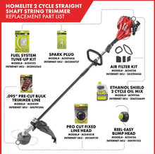 Load image into Gallery viewer, Homelite 2-Cycle 26 CC Straight Shaft Gas Trimmer
