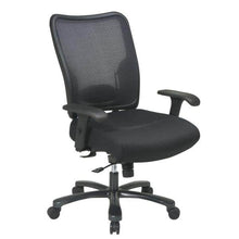 Load image into Gallery viewer, 75 Series 30.3 in. Width Big and Tall Black Mesh Ergonomic Chair
