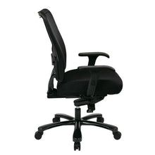 Load image into Gallery viewer, 75 Series 30.3 in. Width Big and Tall Black Mesh Ergonomic Chair
